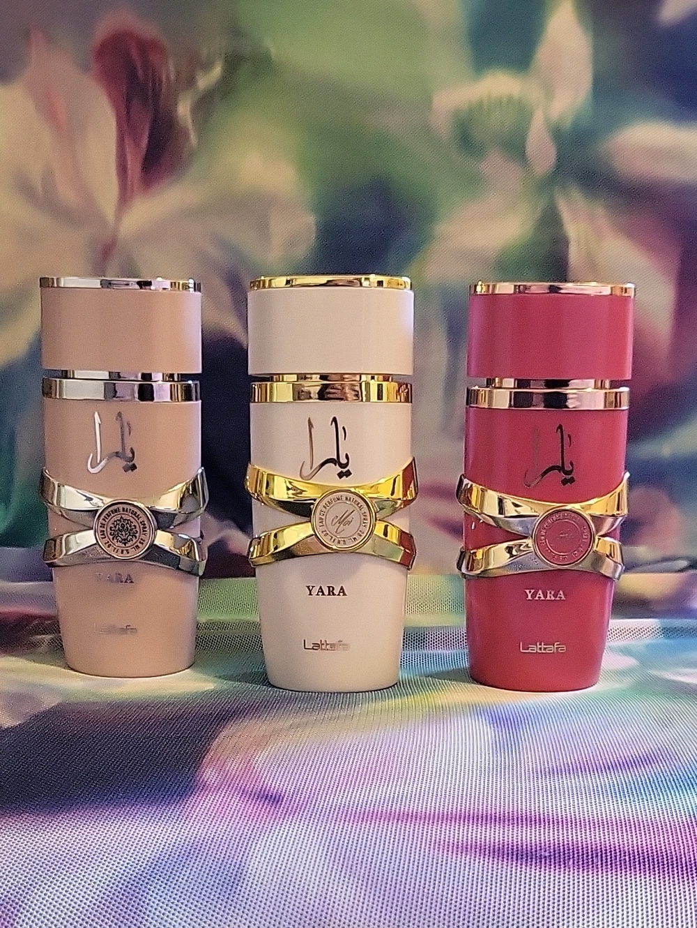 YARA Lipstick Set — Pink, Cream, Nude Shades